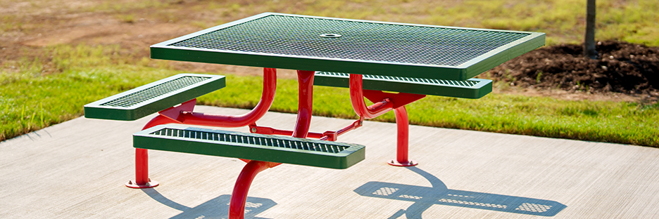 Commercial Surface Mount Picnic Tables: Styles & Installation Guide